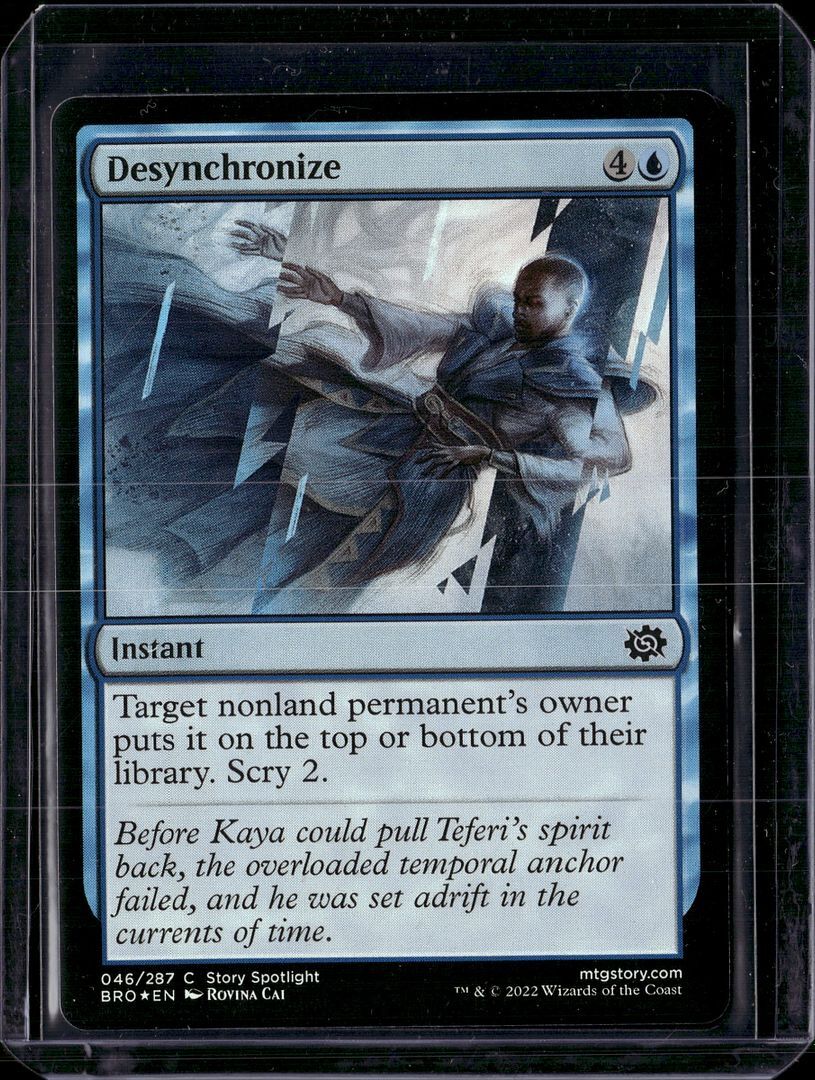 Desynchronize - 46 - Foil - BRO - NM - MTG Magic the Gathering | eBay