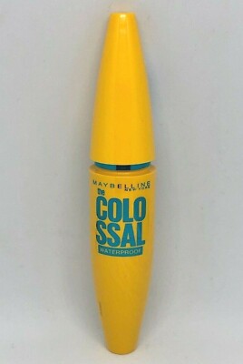 Maybelline The Colossal Mascara, 10ml - 01 Black Waterproof Wasserfest