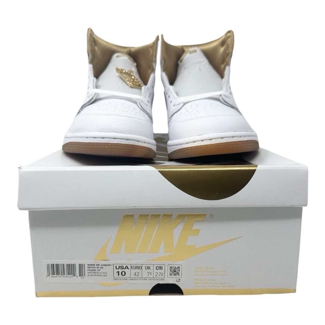 Air Jordan 1 Retro High OG White/Metallic Gold FD2596107 Air Jordan 1 Retro High OG White/Metallic Gold FD2596107