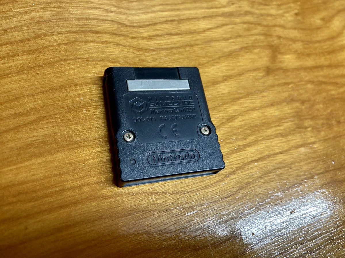 Gamecube memory card best sale ebay