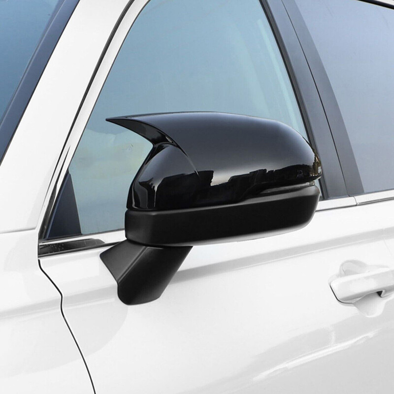 Gloss Black M-Style Side Mirror Cover Caps – For 2023-2025 Honda CR-V (6th Gen), 2Pcs