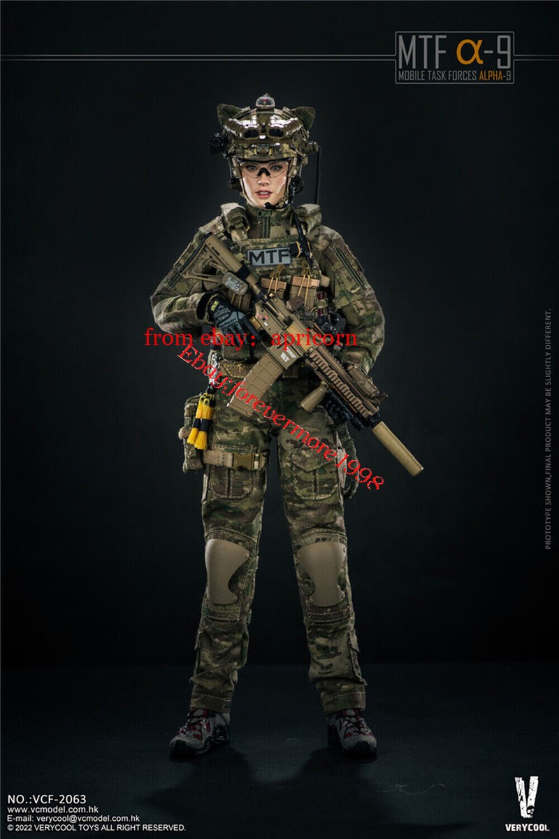 VERYCOOL 1/6 MTF Alpha-9小隊隊員 VERYCOOL VC SCP Mobiletask Force MTF Alpha-9 Female Soldier