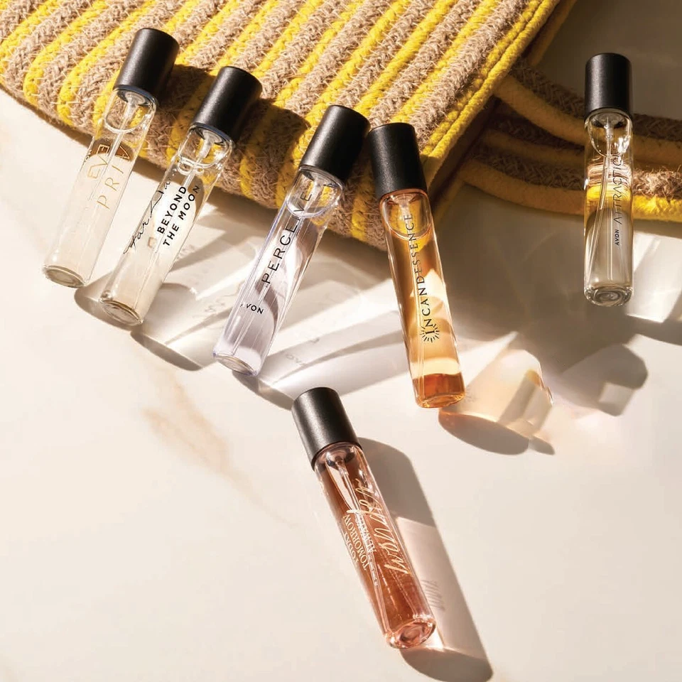 3x Avon Perfume Monedero Spray EDP EDT 10 ml | Tamaño de viaje | Paquete de 3 Mezcla y combinación Foto 3 de 4