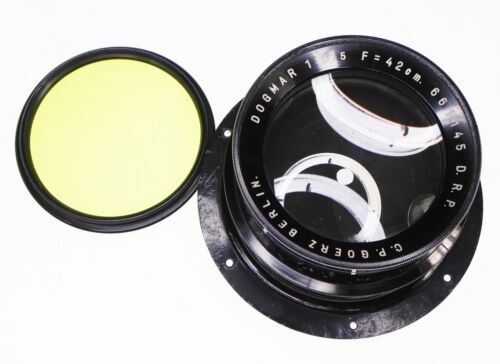  Goerz 42cm f5.5 Dogmar Barrel Lens   #661145 - Picture 1 of 1
