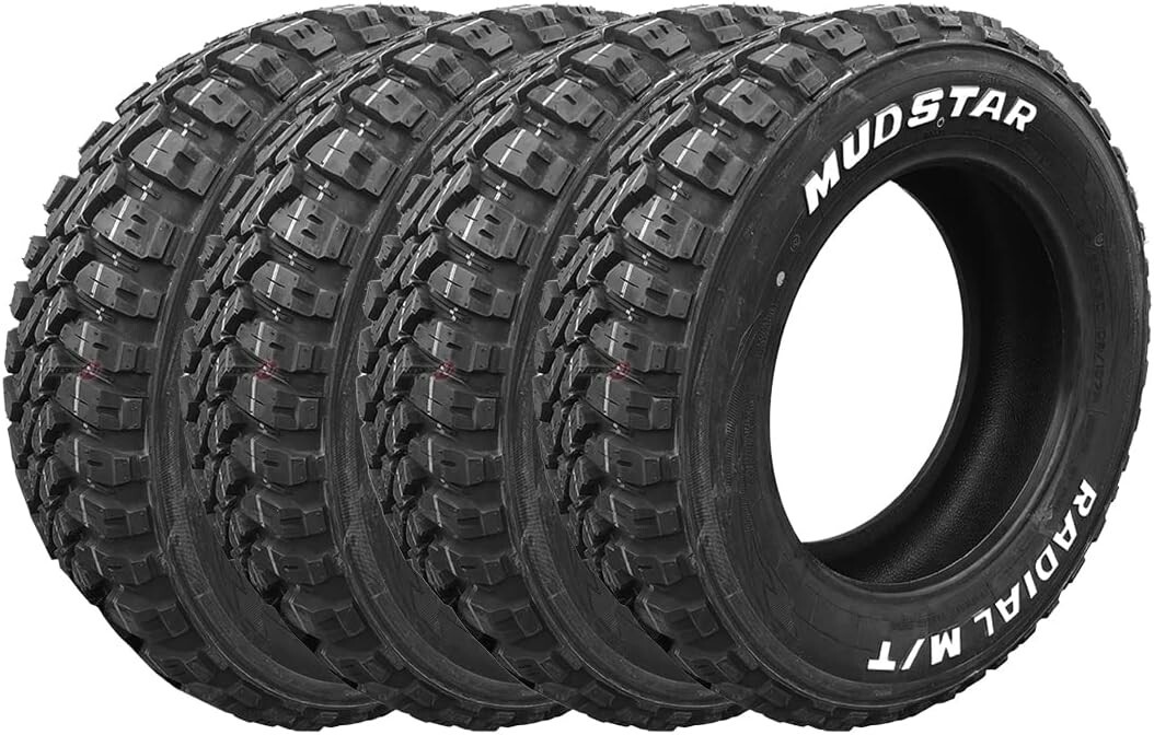 MUDSTAR RADIAL M/T 155/65R13 MUD 73S Set of 4 mini track Hijet