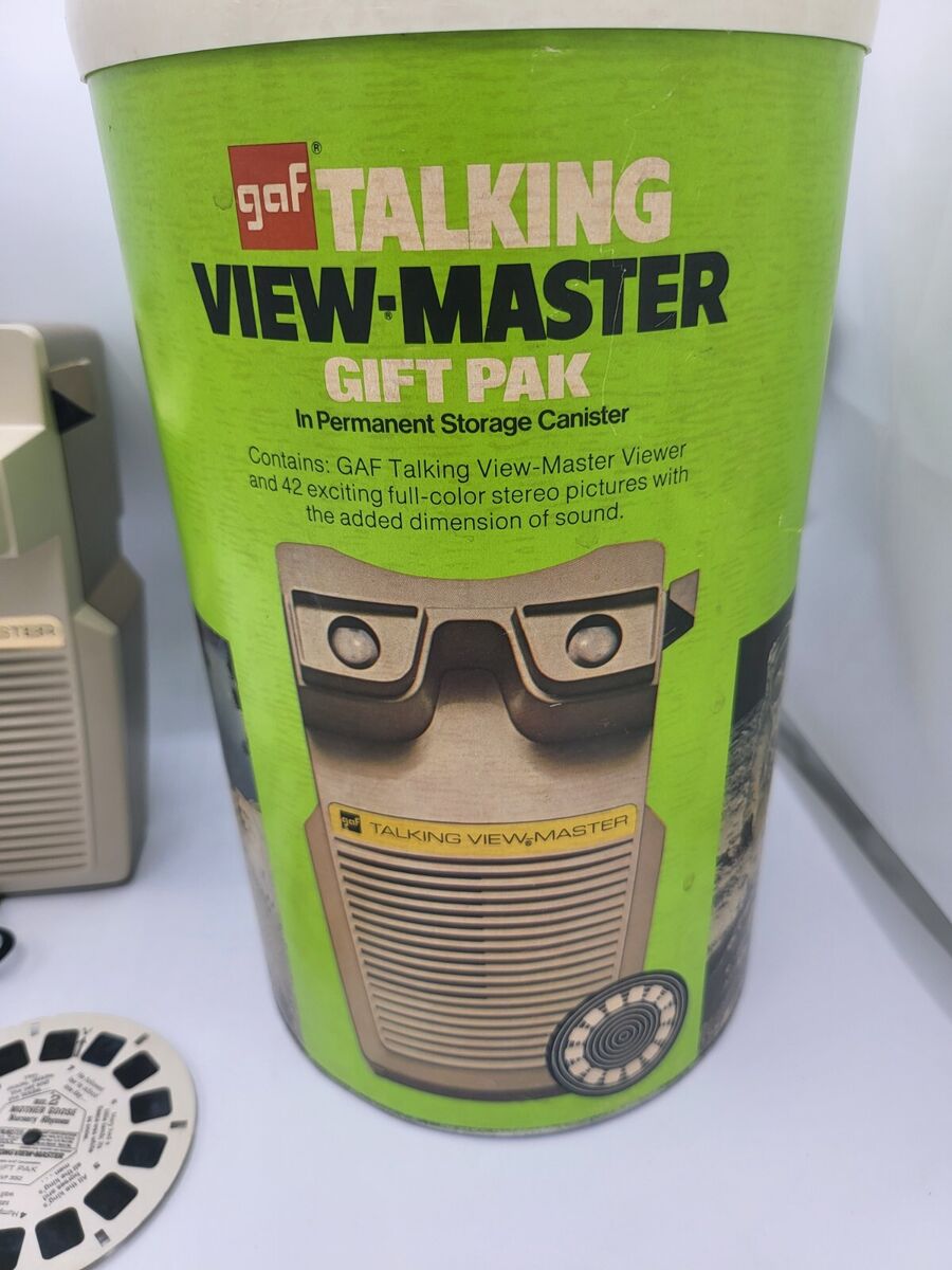 Vintage Talking View Master Gift Pak with 6-Reels By GAF | eBay Vintage Talking View Master Gift Pak with 6-Reels By GAF | eBay
