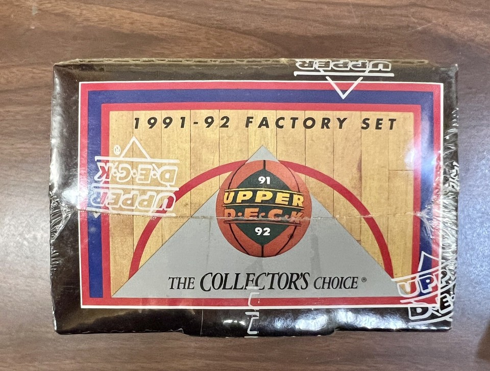 Set De 500 Tarjetas De Baloncesto Upper Deck 1991-1992 – Colección Clásica De La NBA