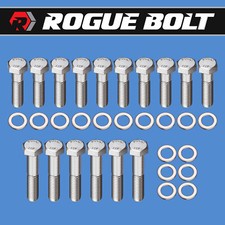 Bbf Intake Manifold Bolts Hex Stainless Kit Big Block Ford 429 460 Car F-series Bbf Intake Manifold Bolts Hex Stainless Kit Big Block Ford 429 460 Car F-series