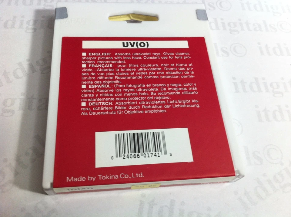 Genuine Hoya 58mm UV (0) Ultra Slim Multi-Coated Lens Protector Filter Japan MC - Image 3 of 4