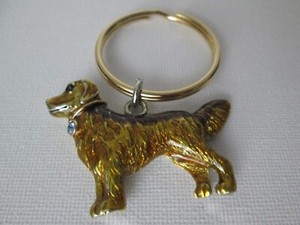 Portachiavi Cane Golden Retriever in Vero Cuoio inciso | Etabeta Portachiavi Cane Golden Retriever in Vero Cuoio inciso | Etabeta