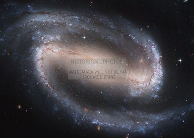 BARRED SPIRAL GALAXY NGC 1300 ERIDANUS CONSTELLATION 5X7 PHOTO