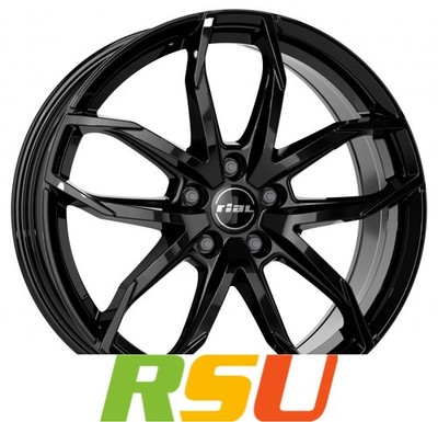 Rial Lucca diamant-schwarz 8x19'' ET45 LK5 115 ML 70.2 Alufelgen 19 Zoll