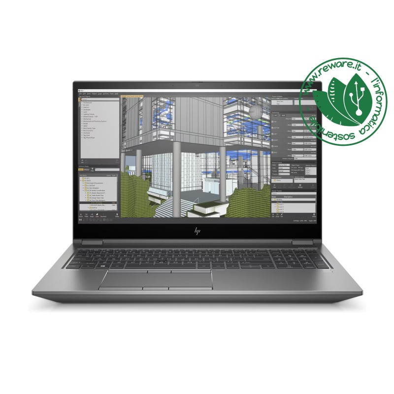 HP Zbook Fury 15 G8 15" 4K Touch Core i9-11950H 64Gb SSD 1Tb RTX A3000 Windows 1