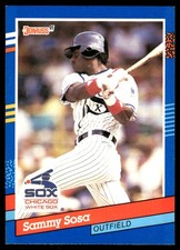 Sammy Sosa 1991 Donruss #147 White Sox MLB READ FREE SHIPPING AutographDen