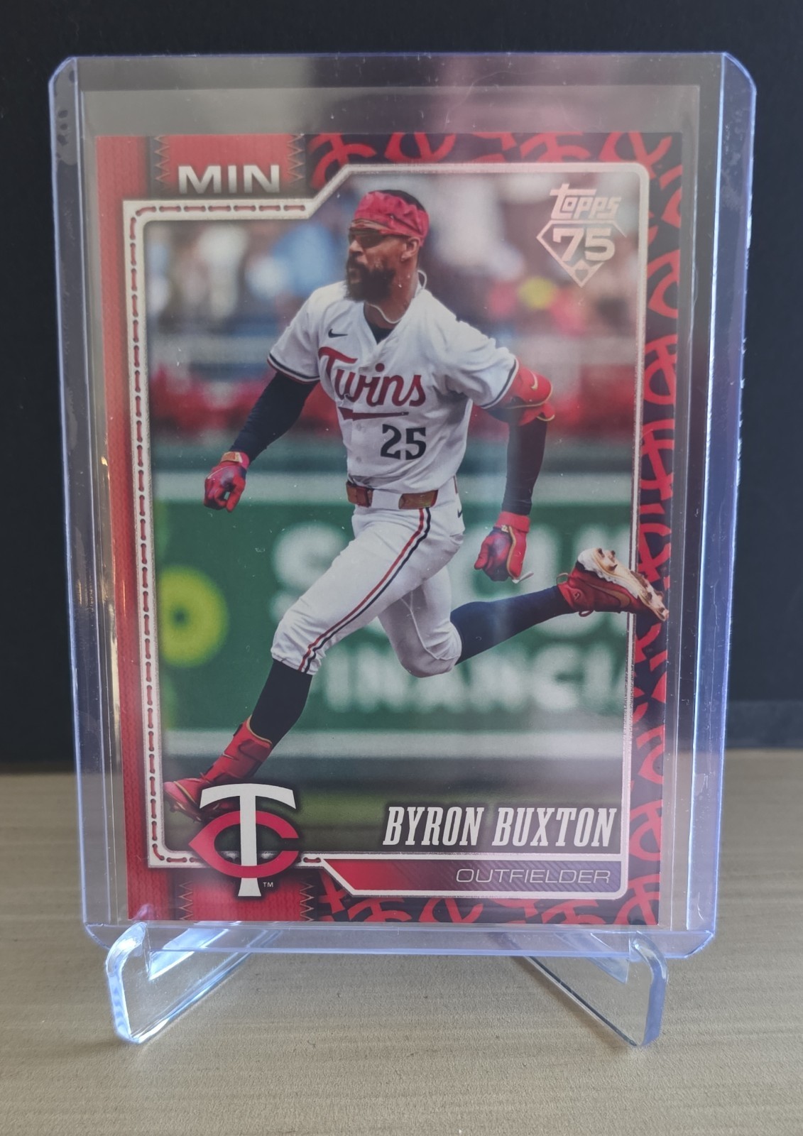 2026 Topps Series 1 - Byron Buxton #255 Team Color Border