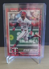 2026 Topps Series 1 - Byron Buxton #255 Team Color Border