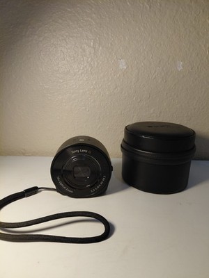Sony Cyber-shot DSC-QX10 Digital Camera 18.2MP with Battery and Case