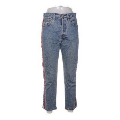 Levi Strauss & Co, Jeans, Größe: 26/26, 501, Blau/Rot/Weiß, Baumwolle #R3U