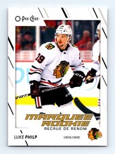 #550 2023-24 O-Pee-Chee Marquee Rookies Luke Philp RC Chicago Blackhawks