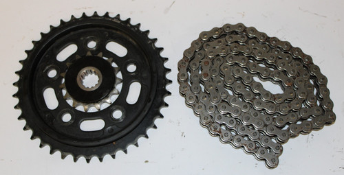 RK Kettensatz Kettenrad Ritzel Honda CB 500 PC32  97-03 (Lager 2-26)