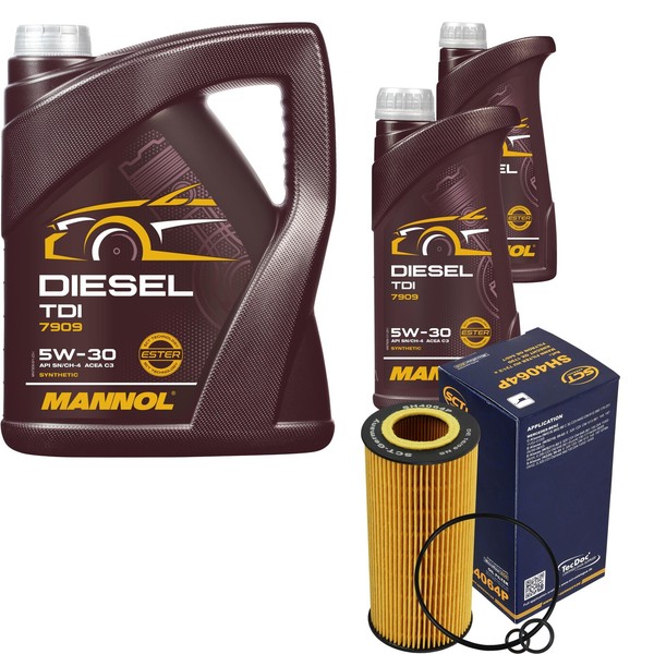 SCT Inspektionspaket 7L Mannol TDI 5W-30 FüR Mercedes E-Klasse T-Model S211-image