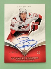 2010-11 Upper Deck Ultimate Zac Dalpe RC Auto /299 Hurricanes ✨