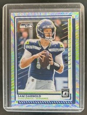 2025 Panini Donruss Optic Sam Darnold Wave Prizm #/300 Seahawks