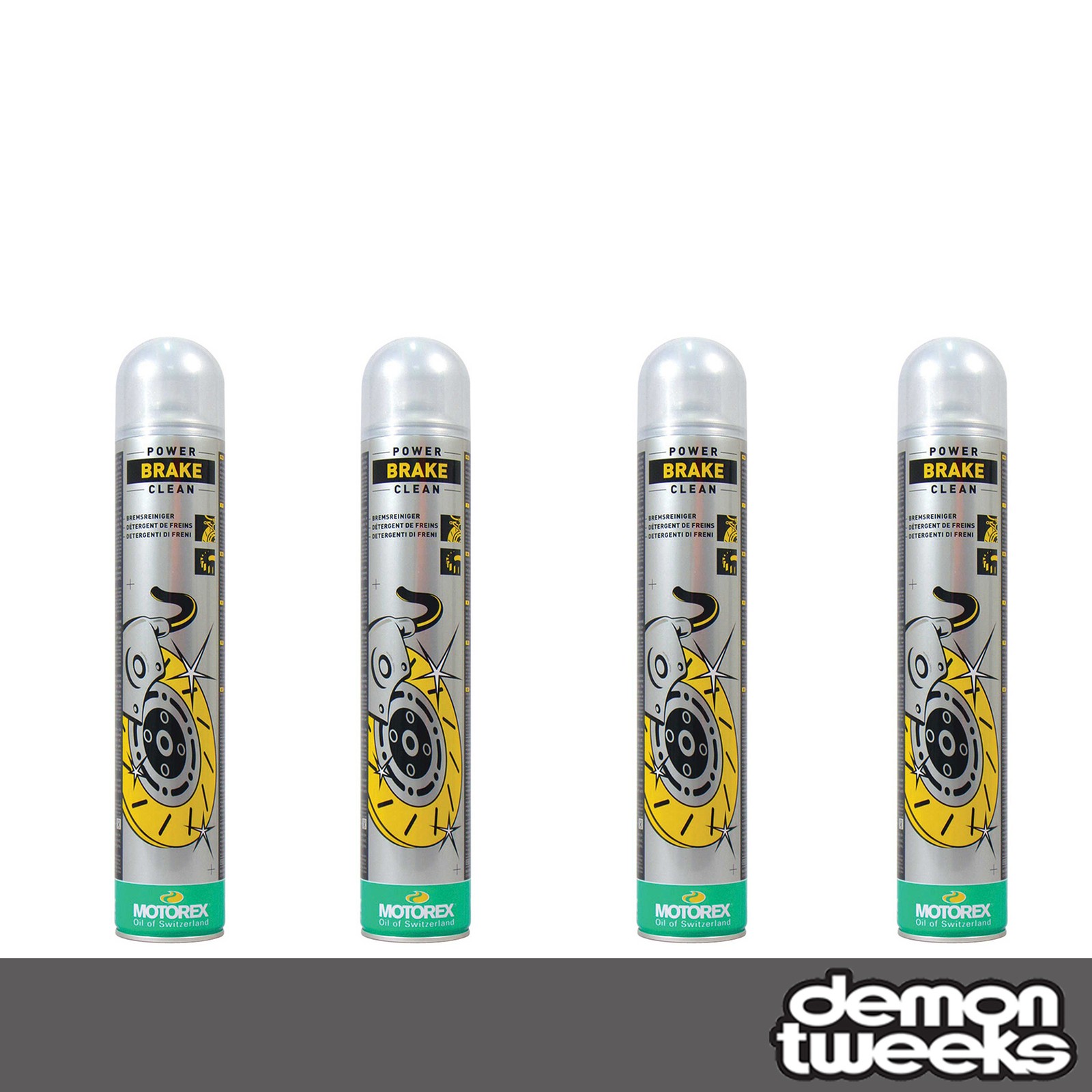 4 x 750ml - Motorex Power Brake Cleaner (For All Brake & Clutch Components) - Image 9