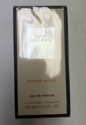 David Beckham Refined Woods Eau De Parfum 3.3 oz  100ml SEALED Authentic