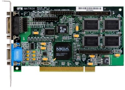Matrox Mystique 220 1164SG 4MB PCI Graphics Card 1164SG 4MB | eBay