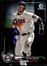 2017 Bowman Chrome Brian Dozier Minnesota Twins #54