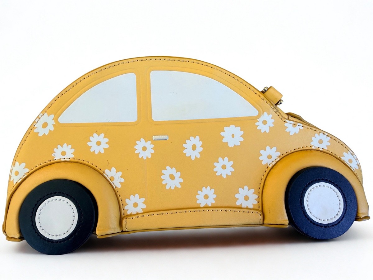 kate spade new york K6051 Beep Beep Car Crossbody Handbag - Yellow