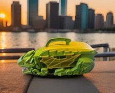 Dino Transport Car Dinosaur Carrier Truck Toy Green Open Box