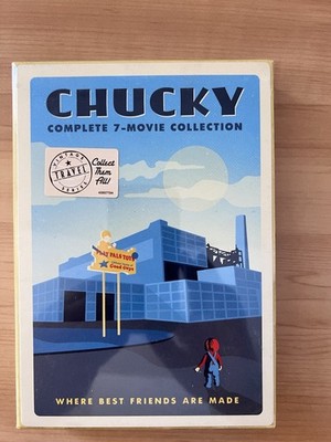 Chucky The Complete 7-Movie Collection DVD Box Set New Sealed - 7-Discs. - M1