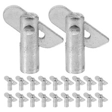 20Pcs Durable Steel Scaffolding Locking Pins for Home Construction Silver Coated