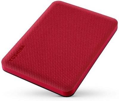 Toshiba Canvio Advance Externe Festplatte 2000GB Rot