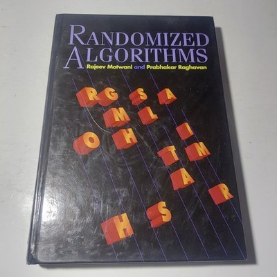 RANDOMIZED ALGORITHMS Rajeev Motwani & Raghavan HC 