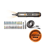 Worx 4V 3-Speed Screwdriver with 25 Accessory Bits (WX240L.1) -OB