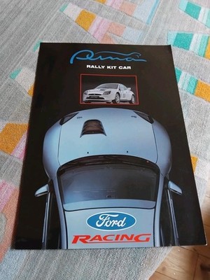 Ford Racing Puma Rallye Kit Auto 2000 Prospekt VK14 VK16 sehr guter Zustand kostenloser Versand