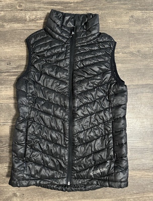 Boulder Gear Unisex Womans XS Black Quilted Puffer Vest Full Zip Lightweight