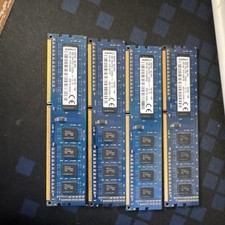 Kingston DDR3 SDRAM 16gb 4x4gb DIMM PC3-12800 RAM Modules KVR16N11/8
