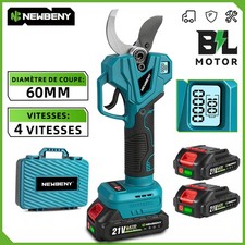 Sécateur sans fil Cisailles à branches Électrique 60MM Pourles arbres fruitiers 