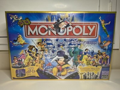 SEALED 2004 Monopoly Disney Edition With 3D Pop Up Castle - Hasbro Board Game