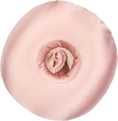 Satin Ear Piercing Pillow for Side Sleepers Silky Piercing Pillows with Ear Hole