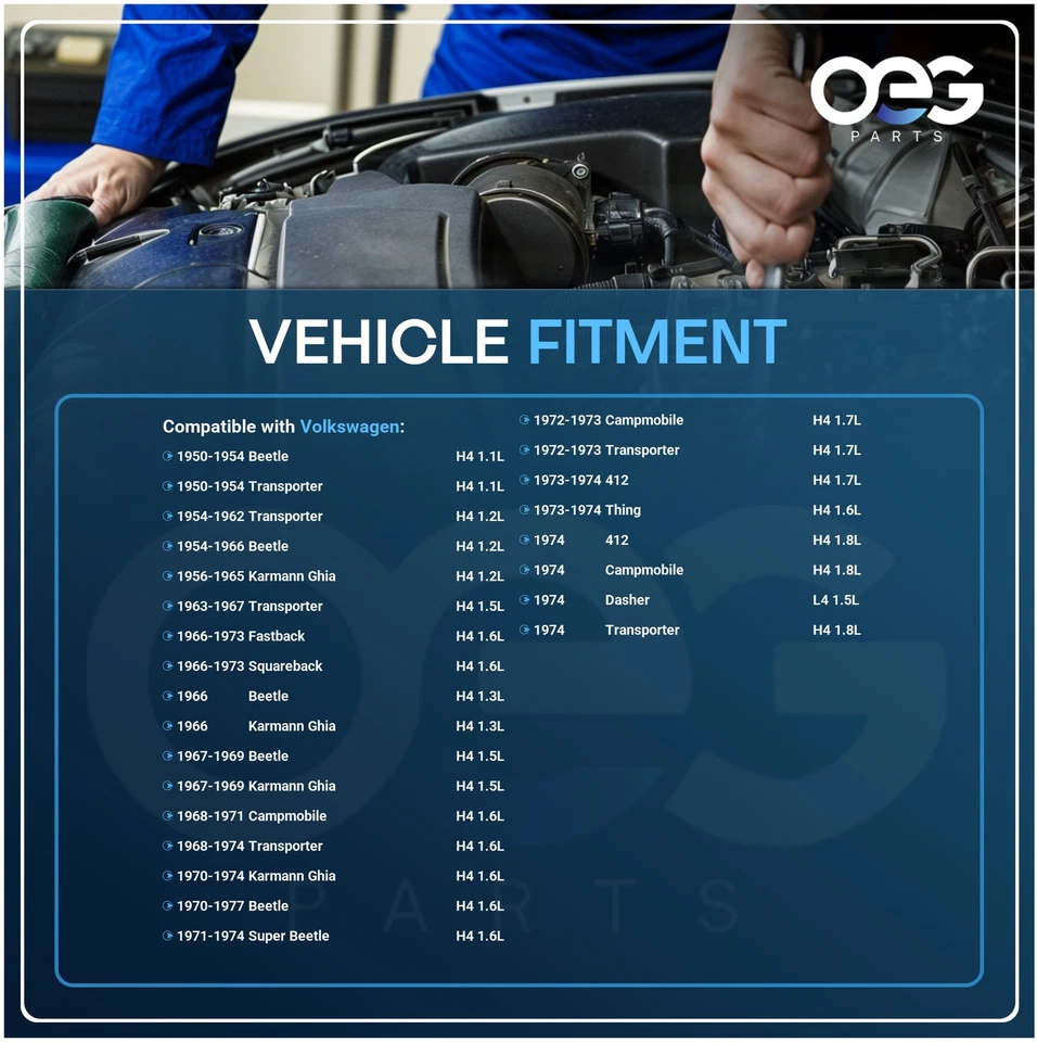 Nuevo Distribuidor Para Volkswagen OEG Partstrter H4 1.8L 74-74 231176044 231176060 Foto 4 de 4