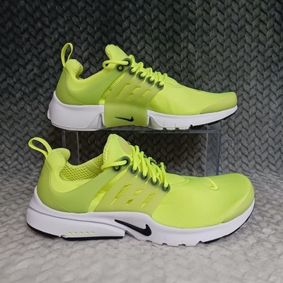 Nike Air Presto GS Volt Black White Youth Running Sneakers Shoes Sz 6Y Women 7.5