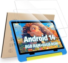 2-Pack Screen Protector for Urao 2024 Android 14 Tablet, Tempered Glass, Anti-Sc