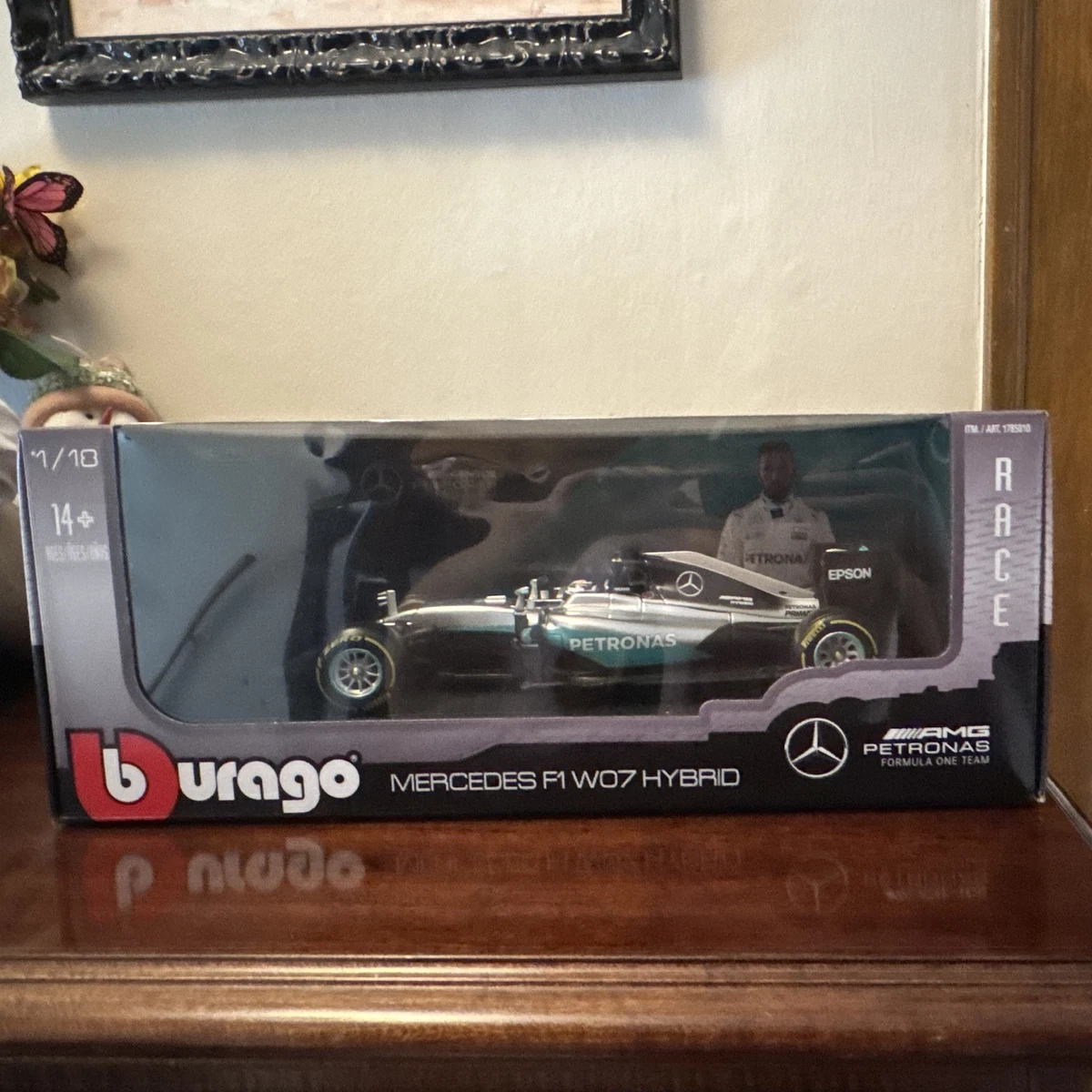 Bburago Mercedes-Benz 1:18 Scale Diecast Formula 1 Cars for sale