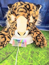 Animal Alley 18  Bengal Tiger Plush   Orange  Black, Weighted Feet P-007 