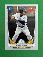2014 Bowman Baseball 1st Bowman Chrome Prospects #BCP33 Devon Travis